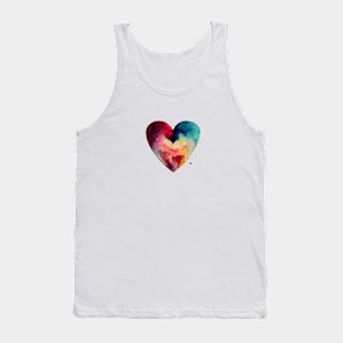 Painted love Tank Top